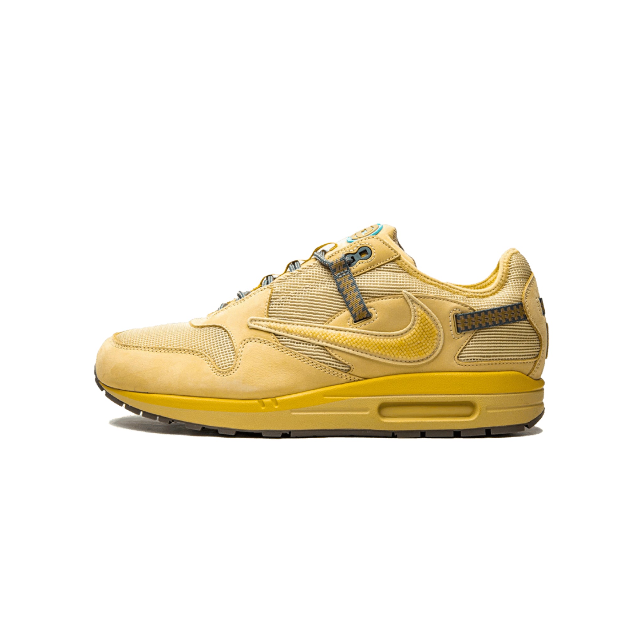 Air Max 1 Travis Scott CJ Saturn Gold Dark Khaki