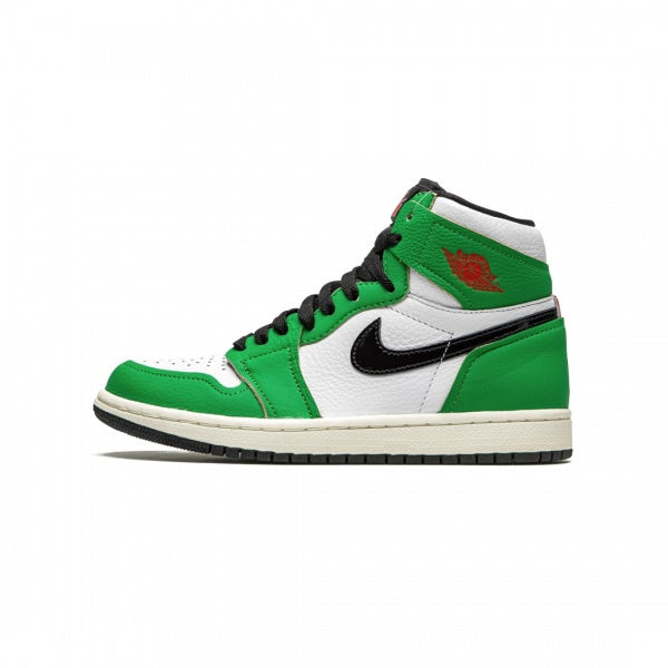 Air Jordan 1 High Lucky Green WMNS Light Gray